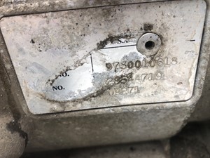 Not Available Allison 2000 (Stock # 11255)