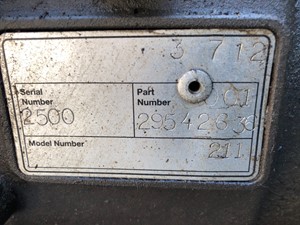 N/A Allison 2500 (Stock # 8022)