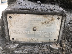 1991 Allison AT545 (Stock # 9173)