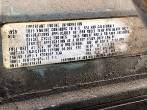 1999   (Stock # 9303)