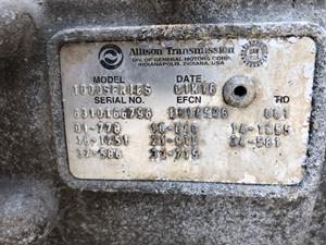 2001 Allison 1000 SERIES (Stock # 982)