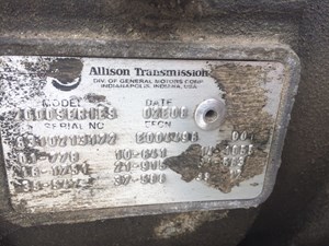 2002 Allison 2000 SERIES (Stock # 7168)
