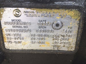 2002 Allison 2000 SERIES (Stock # 7173)