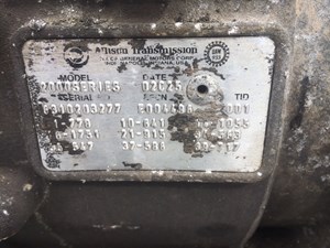 2002 Allison 2000 SERIES (Stock # 7165)
