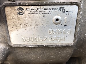 2005 Allison 2500PTS (Stock # 8111)