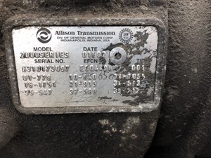 2001 Allison 2000 SERIES (Stock # 1850)